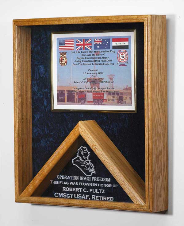 Flag and Certificate Case