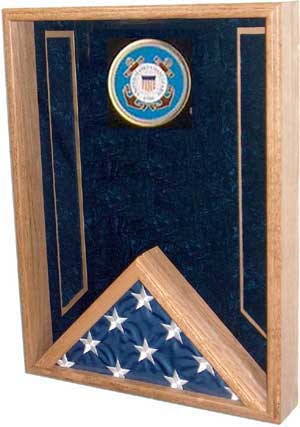 flag and medals case